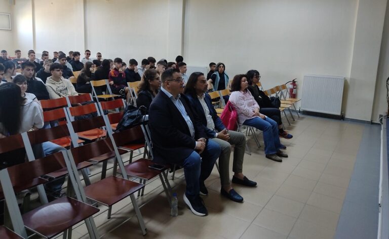 Ευχαριστήρια επιστολή του 14ου ΓΕΛ Λάρισας