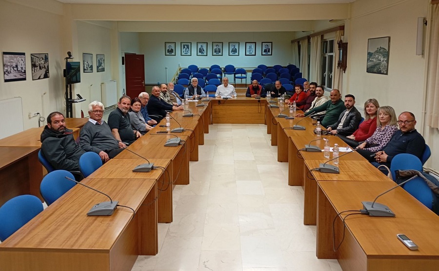 Συνάντηση του δημάρχου Ελασσόνας με ποντιακούς συλλόγους