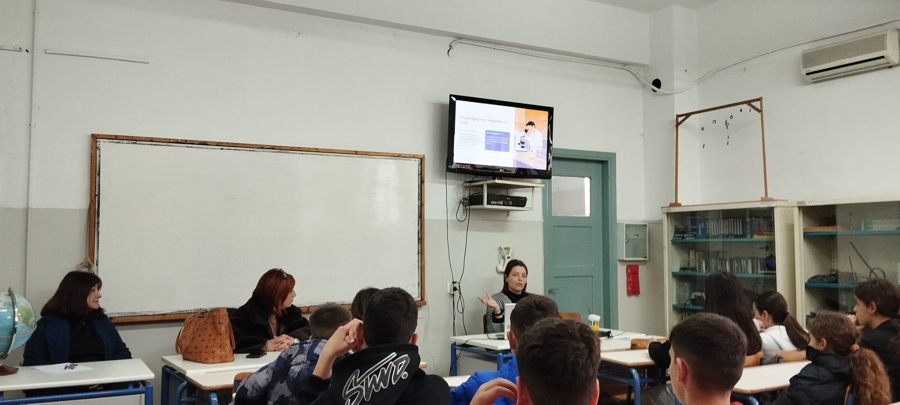 Εκδήλωση στο 1ο Γυμνάσιο Τυρνάβου για την αιμοδοσία και τη δωρεά μυελού των οστών