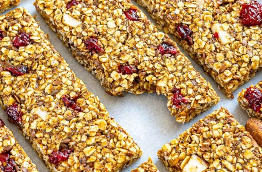 Μπάρες Βρώμης Χωρίς Ψήσιμο (Εύκολο, Υγιεινό Πρωινό)