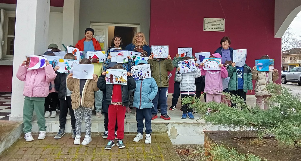 Βιβλιοπαρουσίαση για τα παιδιά των 1ου και 4ου Νηπιαγωγείων Αμπελώνα