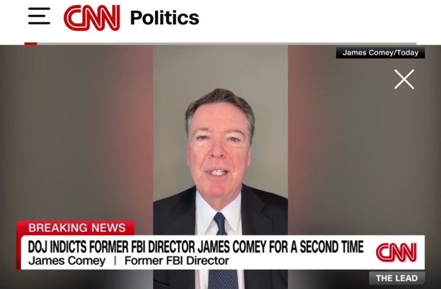 ΗΠΑ: Κατηγορίες κατά του πρώην διευθυντή του FBI, Τζέιμς Κόμεϊ, για φερόμενη «απειλή» κατά του Τραμπ