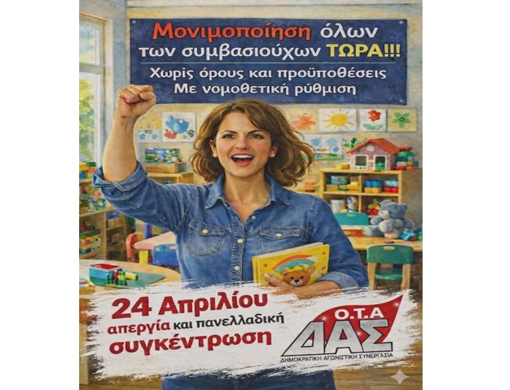 ΔΑΣ ΟΤΑ: Ολοι στον αγώνα για τις κοινωνικές δομές