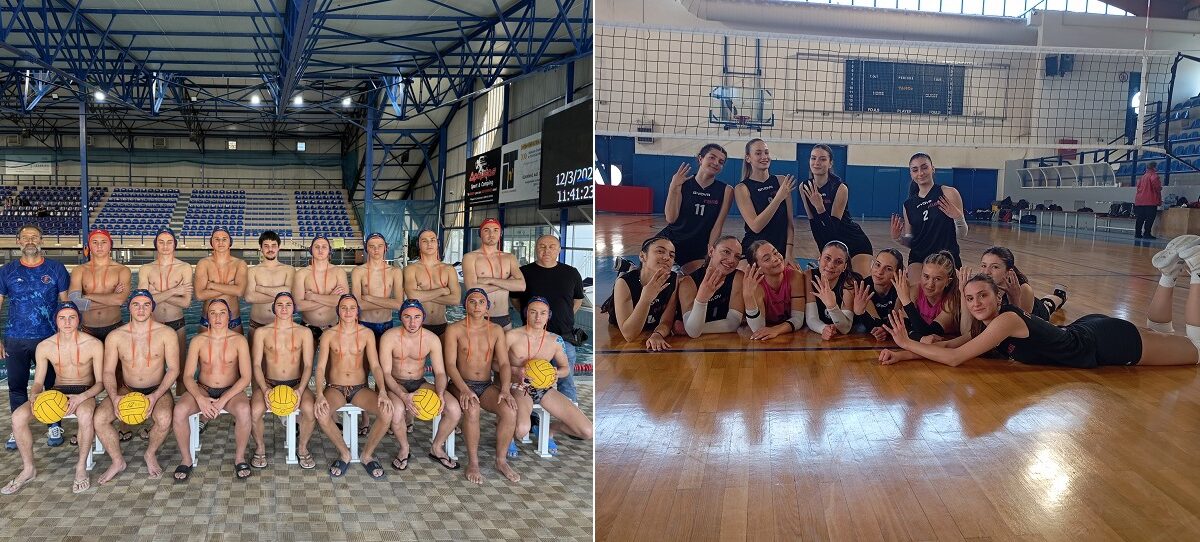 Στα Final Four των σχολικών αγώνων οι ομάδες πόλο αγοριών της ΔΔΕ και βόλεϊ κοριτσιών του 4ου ΓΕΛΛάρισας