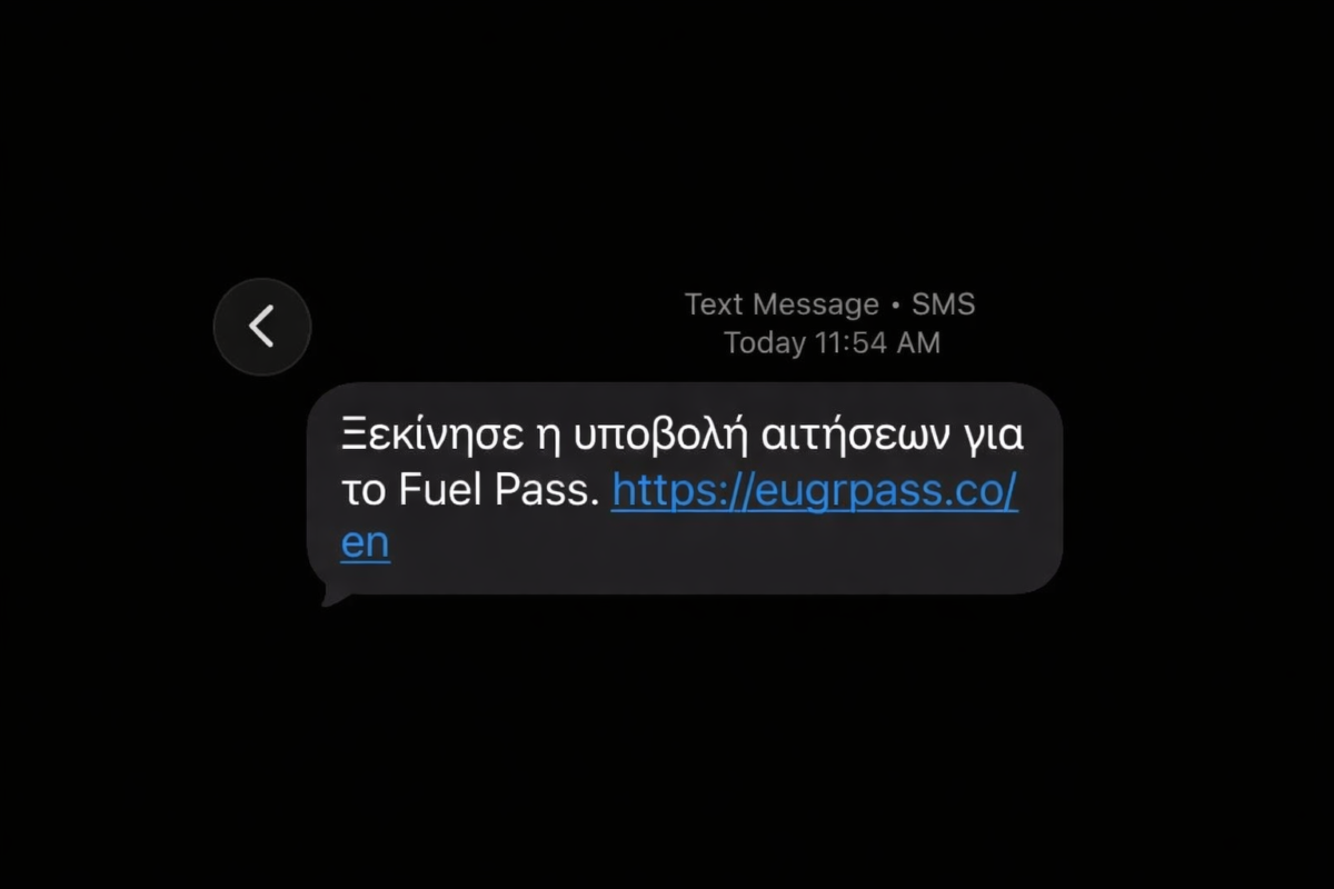 Νέα απάτη με SMS για Fuel Pass – Προειδοποίηση από την Ελληνική Αστυνομία