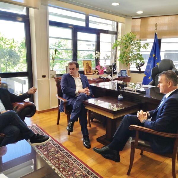 Χρ. Καπετάνος: Με συνέργειες κάνουμε βήματα μπροστά για τη Λάρισα