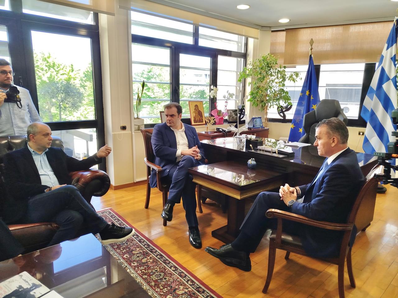 Χρ. Καπετάνος: Με συνέργειες κάνουμε βήματα μπροστά για τη Λάρισα