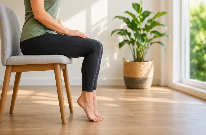 Απλές ασκήσεις -ενώ κάθεσαι- που σταθεροποιούν το σάκχαρο για ώρες