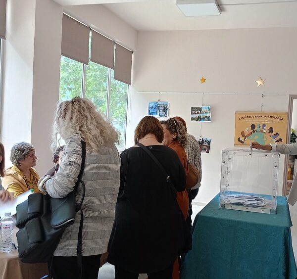 Η νέα διοίκηση του Συλλόγου Γυναικών Αμπελώνα