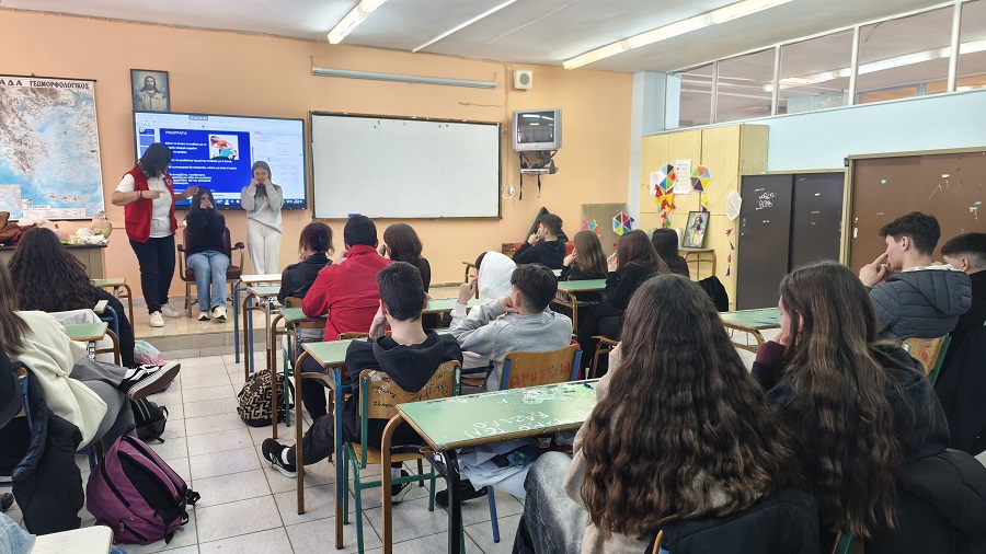6ο Γυμνάσιο Λάρισας: Όταν η Εκπαίδευση Σώζει Ζωές…