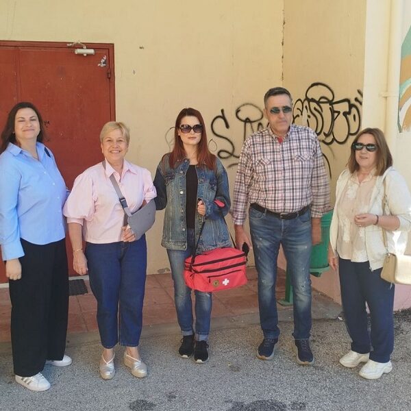 Ευχαριστήριο του 1ου δημοτικού σχολείου Αμπελώνα