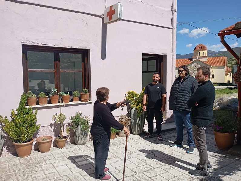 Ολοκλήρωση εργασιών στο Κοινοτικό Κατάστημα Δολίχης λειτουργικός και ασφαλής ο χώρος που στεγάζει και το Αγροτικό Ιατρείο