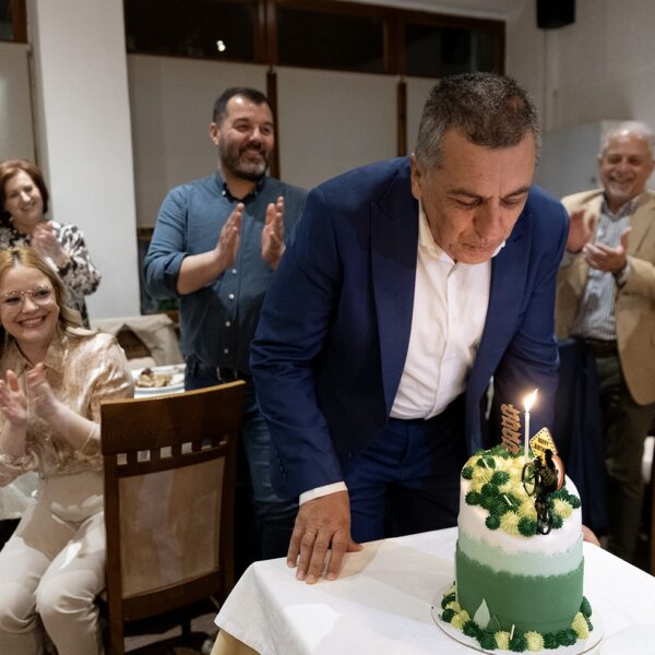 Ο περιφερειάρχης γιόρτασε τα γενέθλιά του
