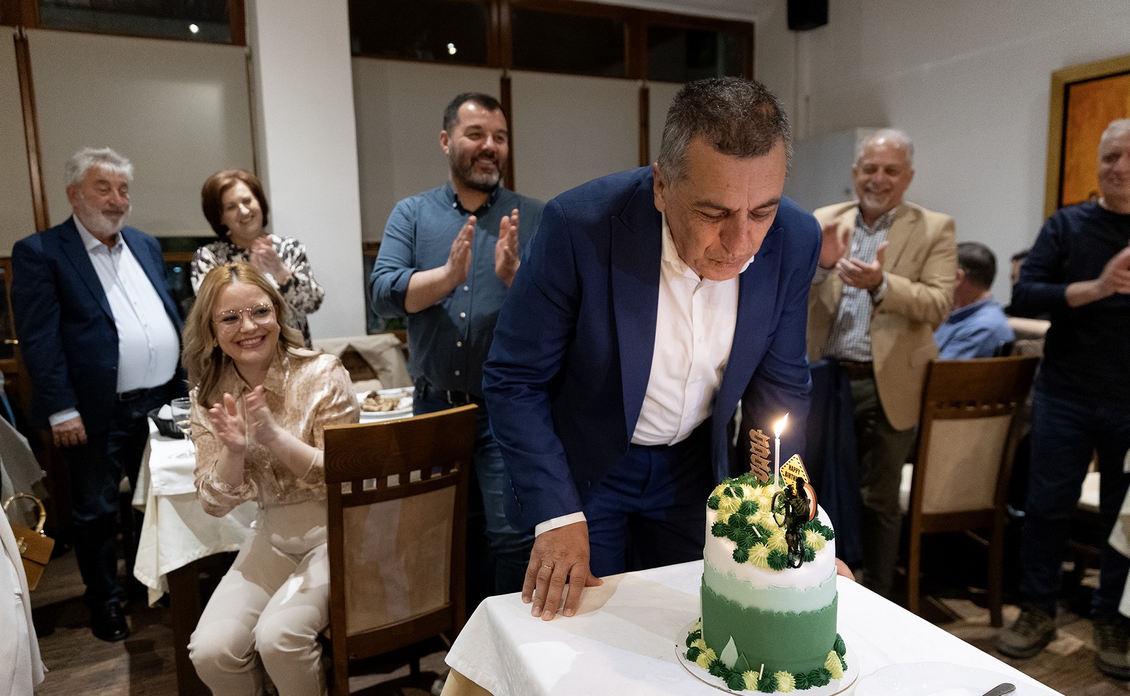 Ο περιφερειάρχης γιόρτασε τα γενέθλιά του
