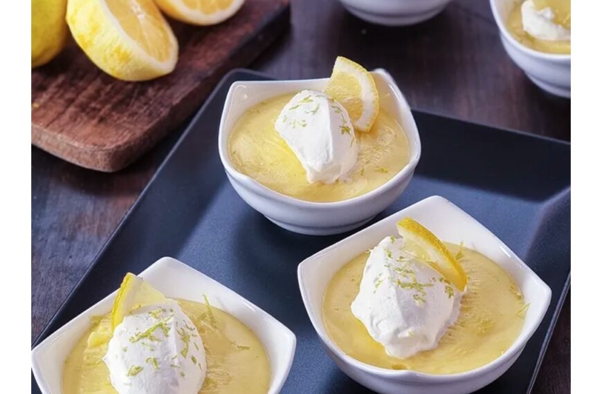 Εύκολη Κρέμα Λεμονιού (Lemon Pudding)