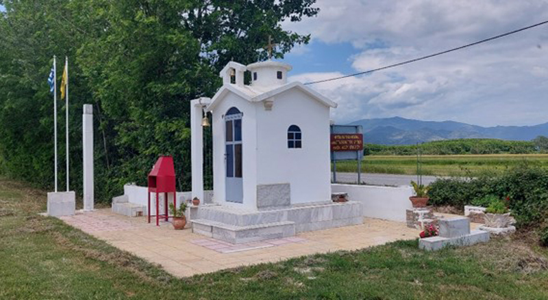 Εσπερινός της αποδόσεως του Πάσχα στο παρεκκλήσι της Αναστάσεως στον Αμπελώνα