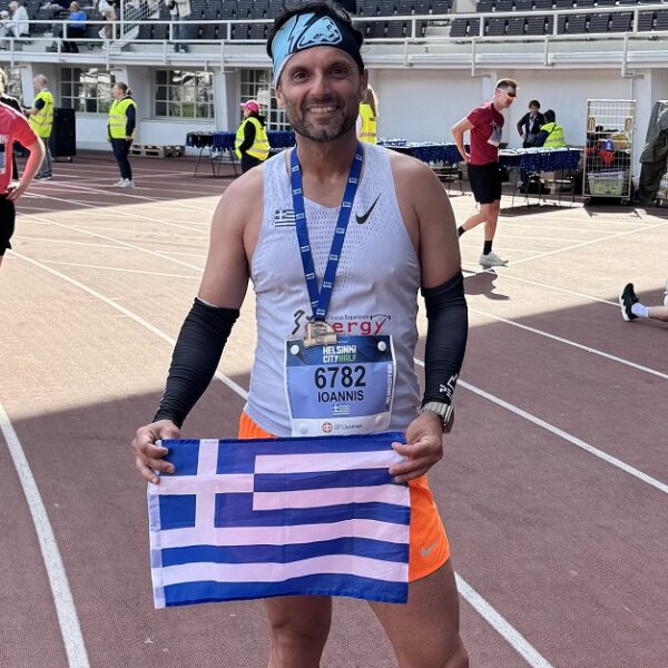 Στο Helsinki City Run Marathon στη Φινλανδία συμμετείχε ο Τυρναβίτης Ιωάννης Ταμπόσης
