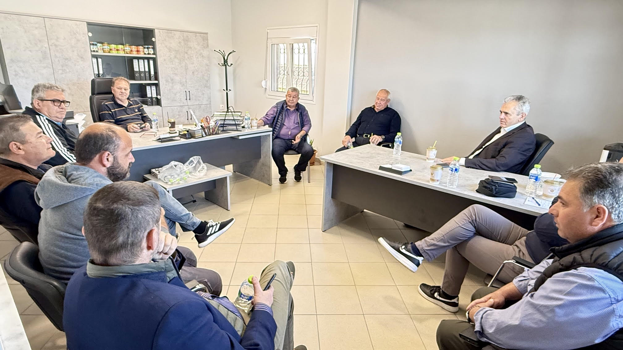 Συνεργασία Μάξιμου Χαρακόπουλου με Συνεταιρισμούς Φαλάνης και Πλατανουλίων