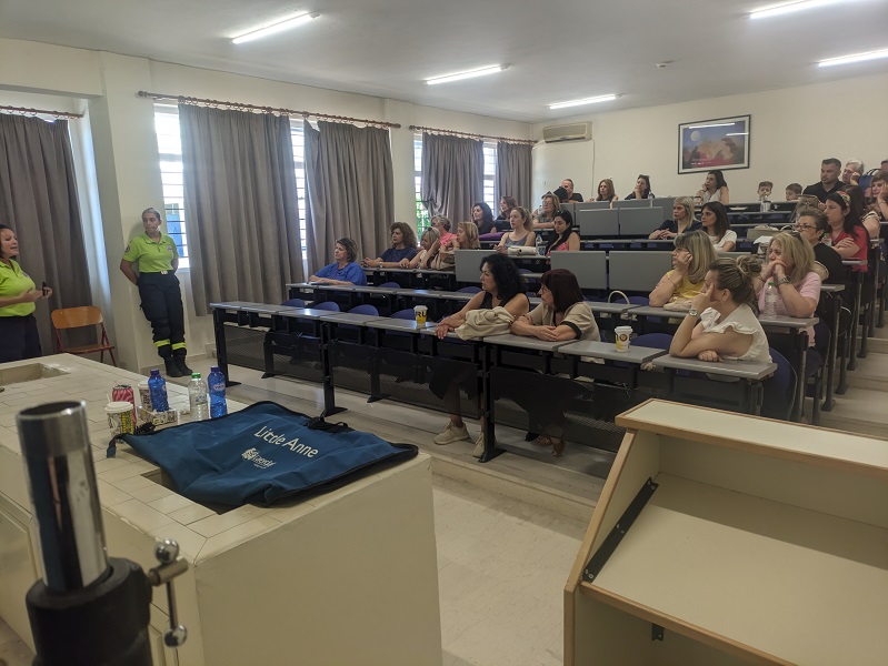 Βιωματικό Σεμινάριο Πρώτων Βοηθειών στο 3ο ΕΚ – 7ο ΕΠΑΛ Λάρισας