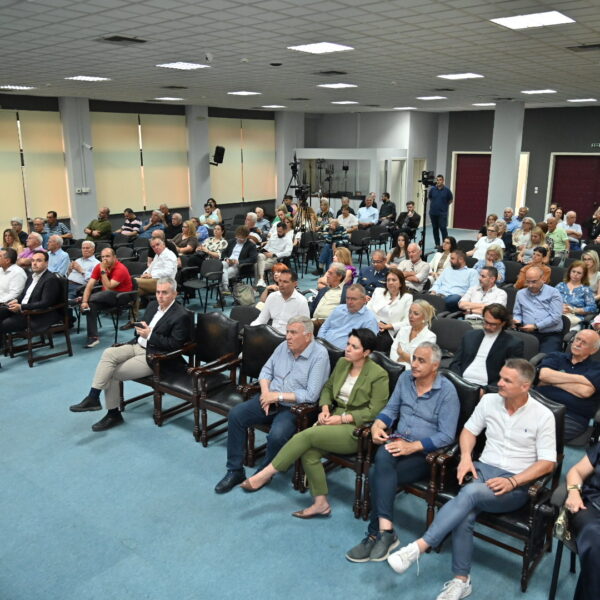 Έργα, παρεμβάσεις και αξιοποίηση τεχνολογικών εργαλείων επί τάπητος στην εκδήλωση «Νερό-Κλιματική κρίση-Γεωπολιτική»
