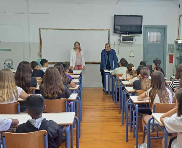 Το 1ο Δ.Σ. Τυρνάβου στο 1ο Γυμνάσιο Τυρνάβου: Ένα βήμα προς τη νέα σχολική βαθμίδα