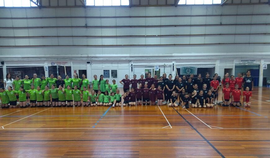 Με επιτυχία το τουρνουά ΜΙΝΙ Volley ακαδημιών του Γ.Σ. Τυρνάβου