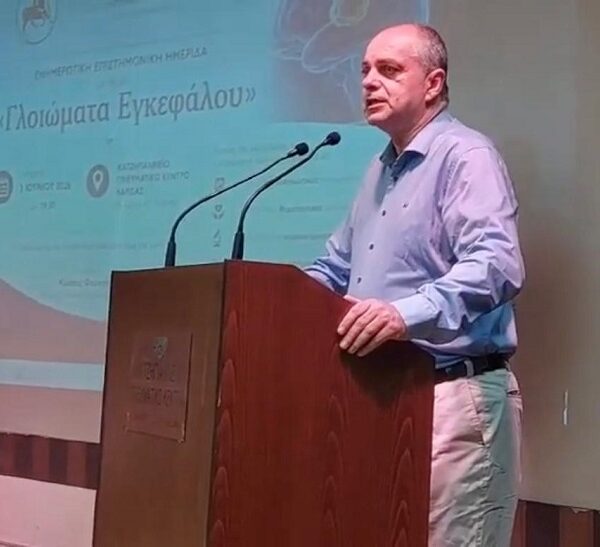 Ο Χρήστος Καπετάνος: Η έρευνα αποτελεί το ισχυρότερο όπλο απέναντι στις σοβαρές παθήσεις όπως τα γλοιώματα του εγκεφάλου