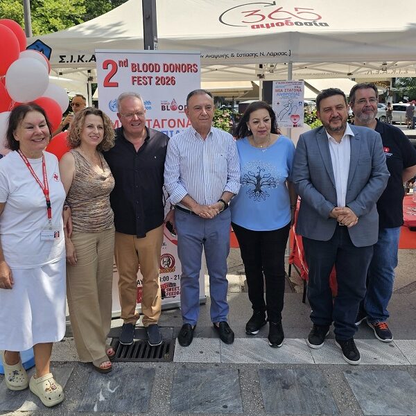 Χρ. Κέλλας: Η στήριξη της εθελοντικής αιμοδοσίας, υπόθεση όλων μας