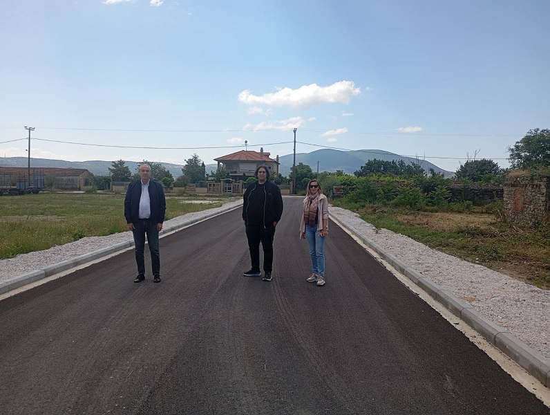 Ολοκληρώθηκε το έργο κατασκευής οδών εντός σχεδίου πόλεως στην Ελασσόνα