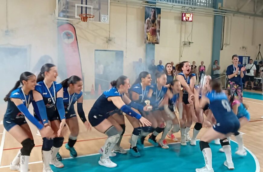 Πρωταθλητής ο Α.Ο. Φοίβος στο Final 4 Βόλει Παγκορασίδων Κ16