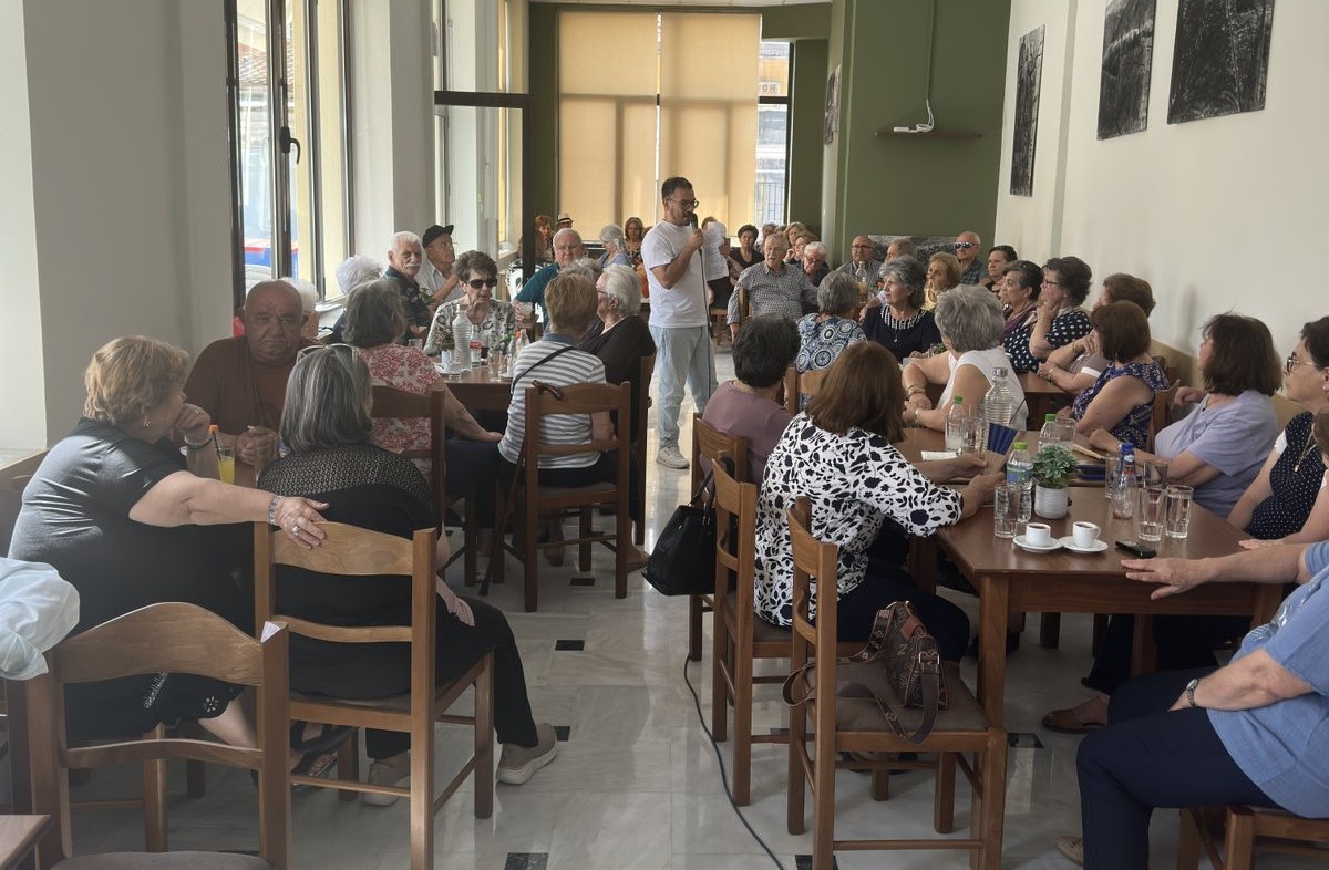 Ομιλία στον Τύρναβο για την ψυχική υγεία