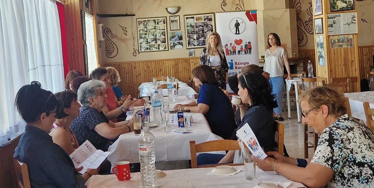 Ενημερωτικές δράσεις του Κέντρου Κοινότητας του Δήμου Κιλελέρ σε Μαυροβούνι, Βούναινα και Ομορφοχώρι