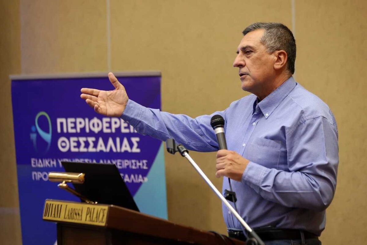 Δ. Κουρέτας: Η Θεσσαλία για πρώτη φορά έχει αντιπλημμυρική προστασία