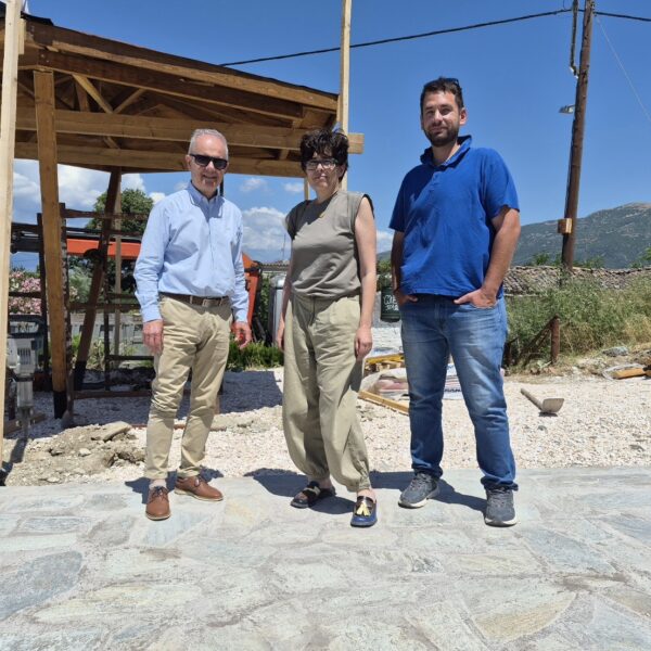 Αυτοψία Γ. Μανώλη στο περιπατητικό μονοπάτι Γέφυρα Όσσας – Μπάρα Συκουρίου