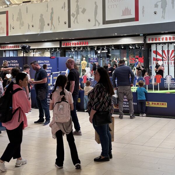 Panini World Cup 2026 Experience στο Fashion City Outlet: Το παιχνίδι κορυφώνεται το επόμενο Σαββατοκύριακο