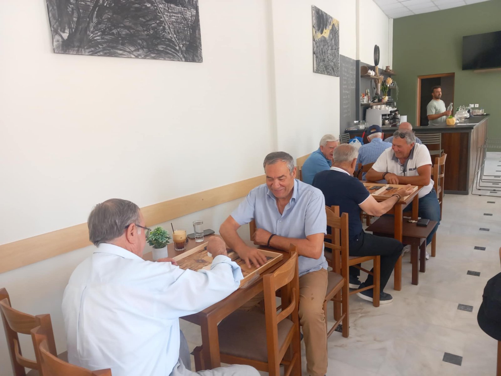 Ξεκίνησε το τουρνουά τάβλι στο ΚΑΠΗ Τυρνάβου – Την Παρασκευή ο τελικός