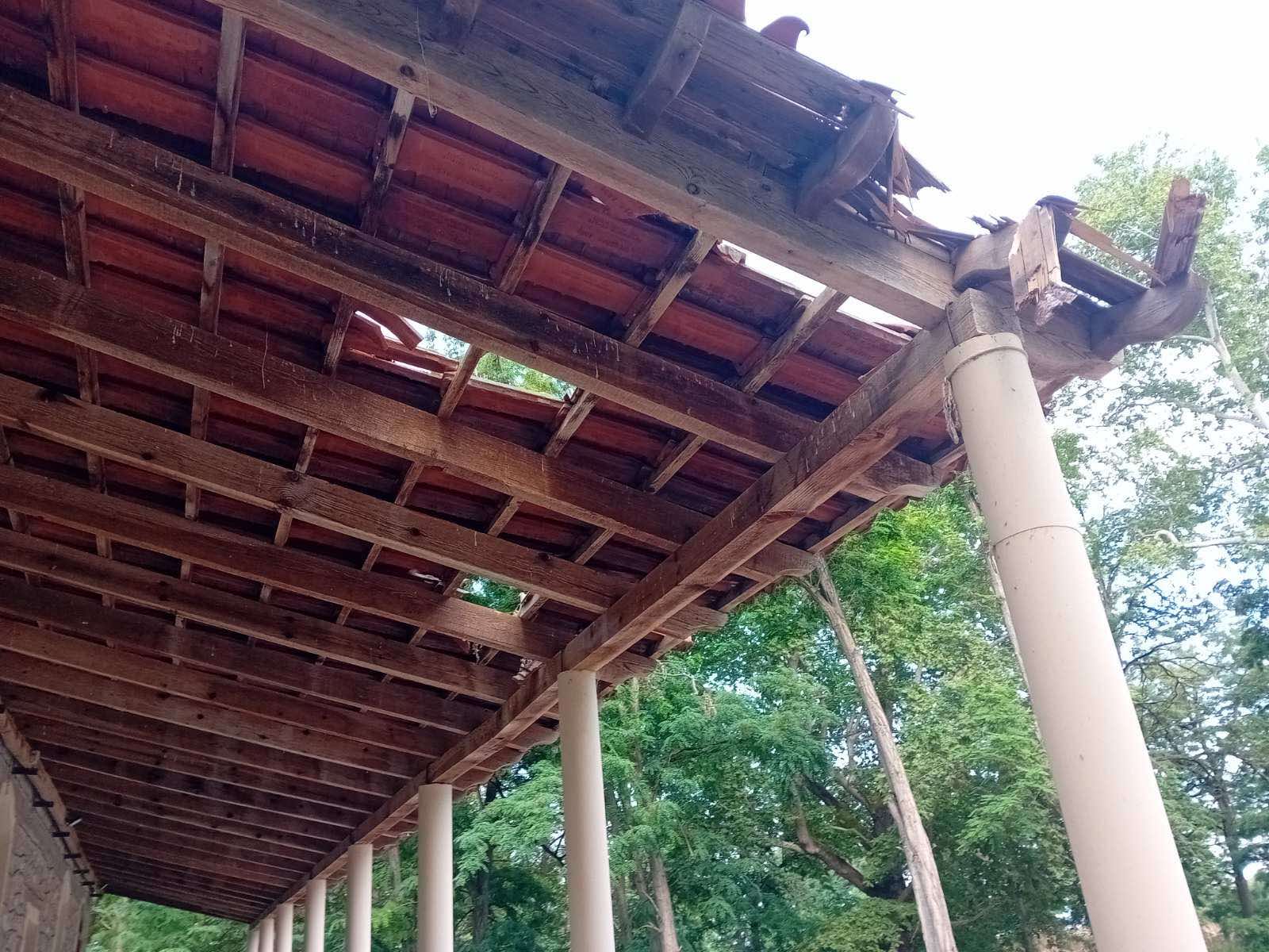 Αμπελώνας: Ζημιές στο εξωκλήσι του Αγίου Θωμά από την κακοκαιρία