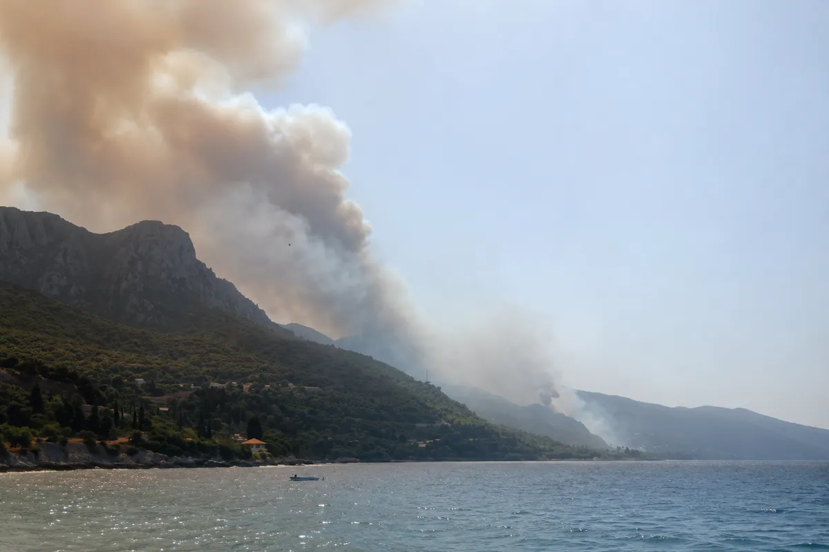 Μάχη με τις φλόγες στον Άγιο Βασίλειο Βοιωτίας – Πανικός και αγωνία: «Ρωτήστε κανέναν άλλο… Δεν θέλω να πω καλά λόγια»