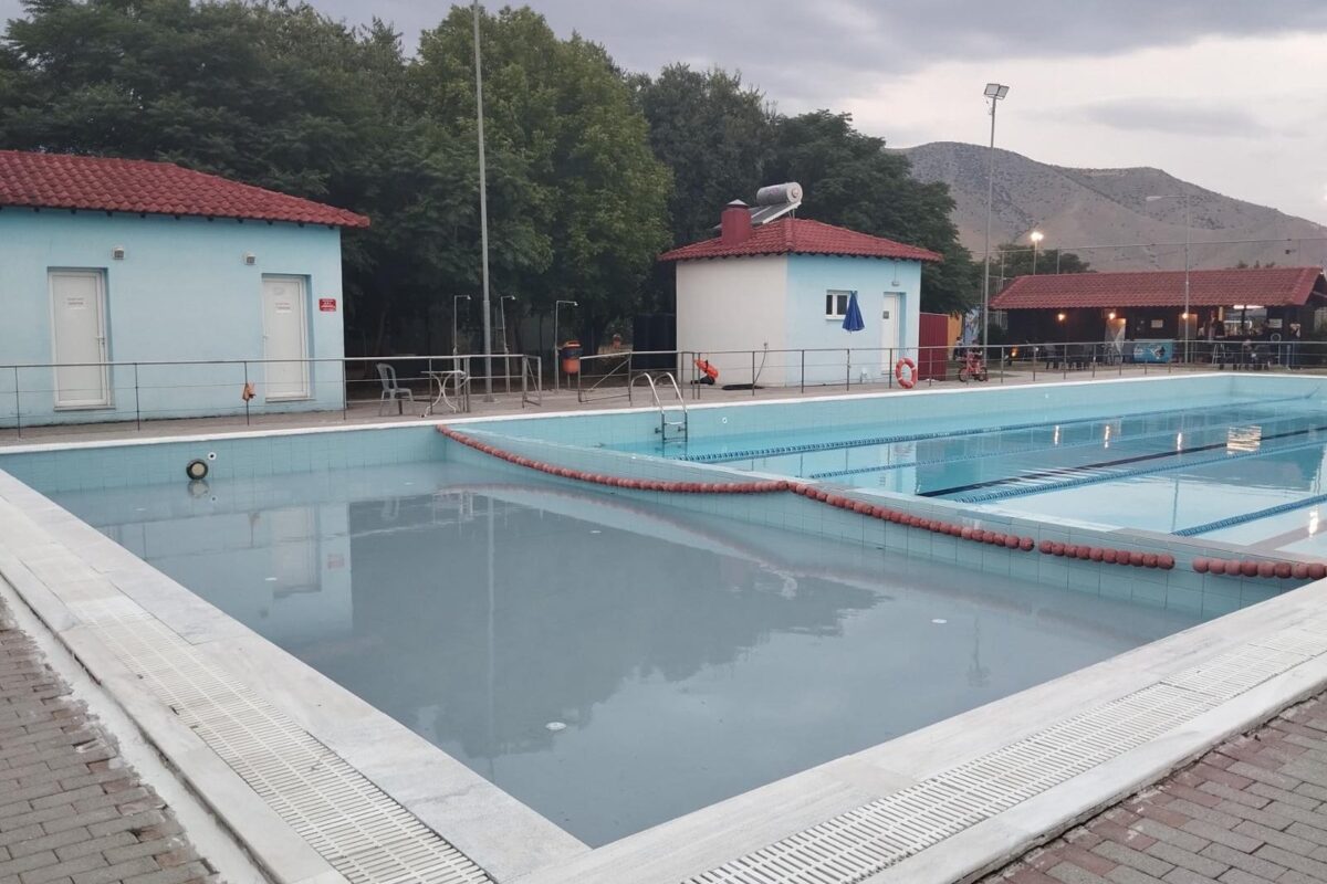 Επαναλειτουργεί από σήμερα η πισίνα του Πολυδύναμου Αθλητικού Κέντρου Τυρνάβου