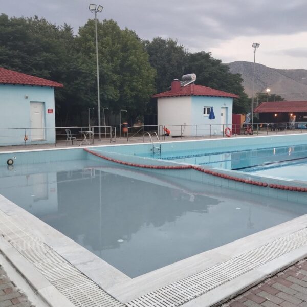 Επαναλειτουργεί από σήμερα η πισίνα του Πολυδύναμου Αθλητικού Κέντρου Τυρνάβου