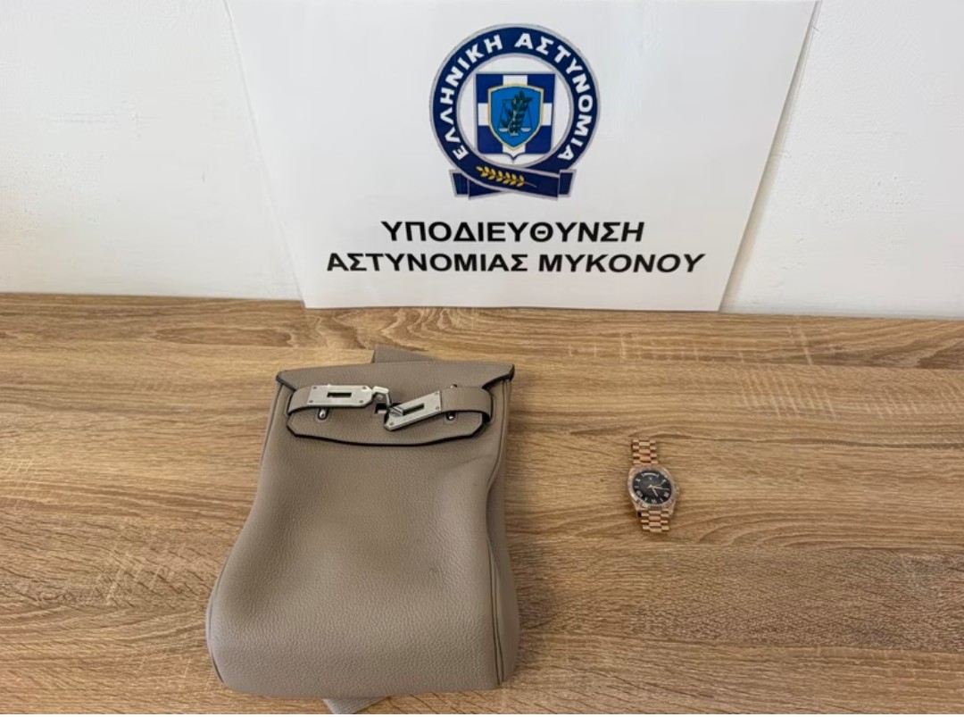 Μύκονος: Οδηγός έκλεψε τσάντα και ρολόι αξίας €75.000 από Ουκρανό τουρίστα