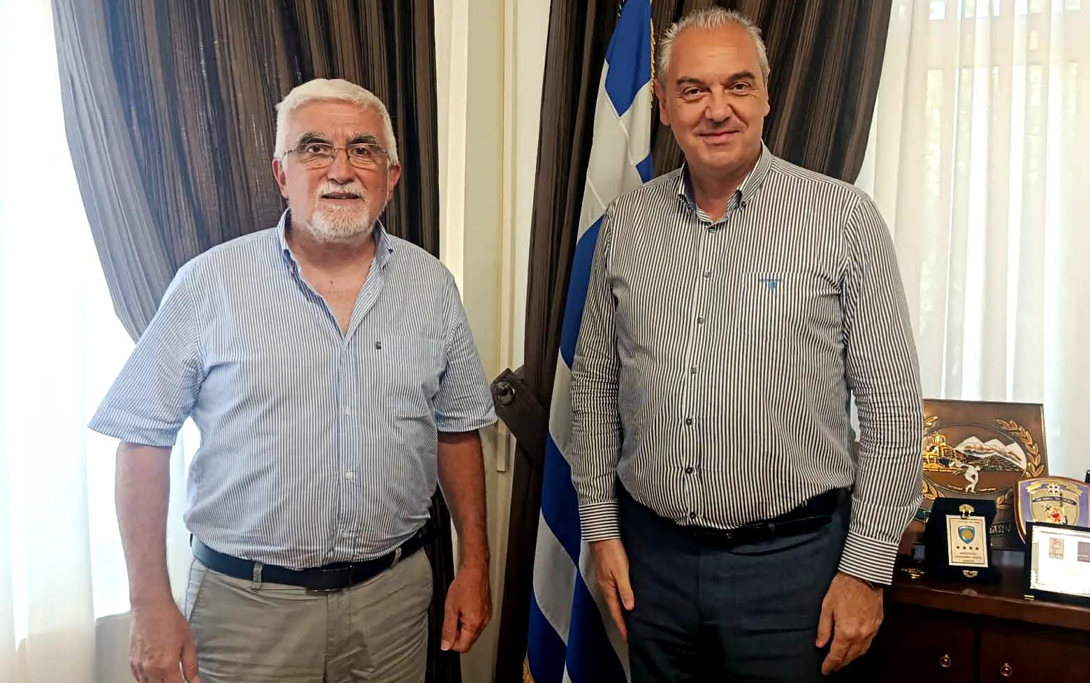 Για τη νομιμοποίηση των ορειβατικών καταφυγίων στον Όλυμπο συζήτησαν Γάτσας-Καριπίδης