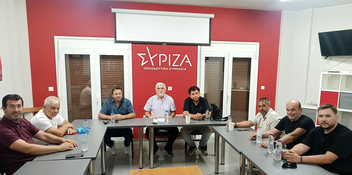 Για τα προβλήματα γεωργών και κτηνοτρόφων ενημερώθηκε ο Γιάννης Καριπίδης