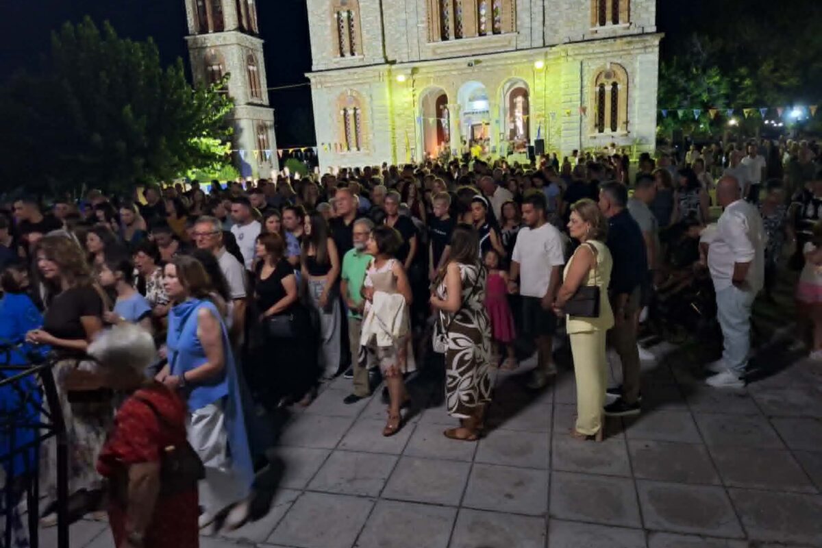 Ο Αμπελώνας γιορτάζει την Παναγία (Φωτογραφίες)