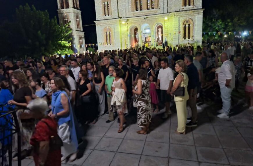 Ο Αμπελώνας γιορτάζει την Παναγία (Φωτογραφίες)