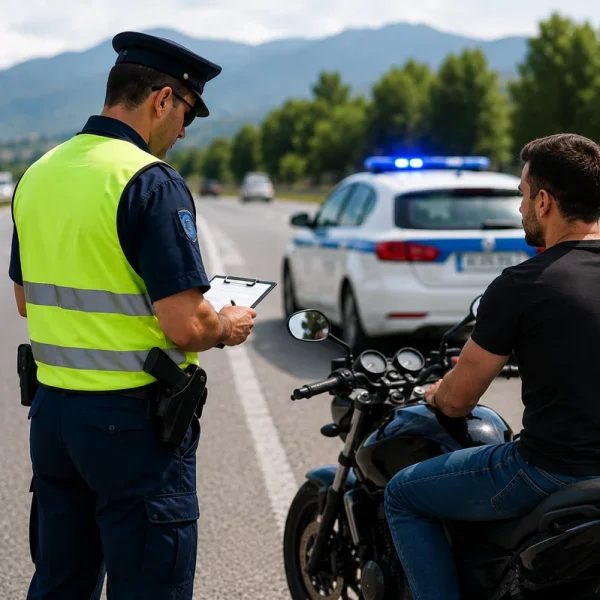 Θεσσαλία: 1.123 τροχονομικοί έλεγχοι σε μία εβδομάδα – 66 παραβάσεις για μη χρήση κράνους