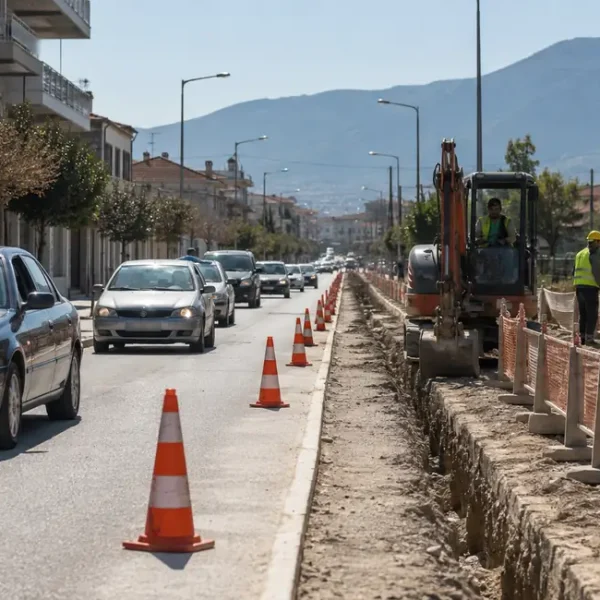 Τύρναβος: Κυκλοφοριακές ρυθμίσεις για δύο ημέρες στην Ηρώων Πολυτεχνείου – Ποιο τμήμα επηρεάζεται