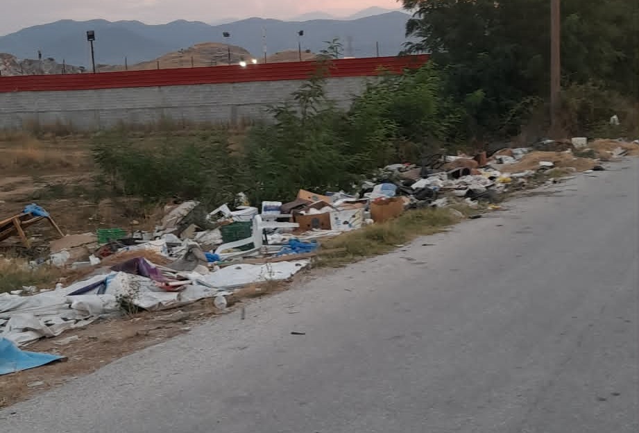 Νέα χωματερή στα όρια του Τυρνάβου