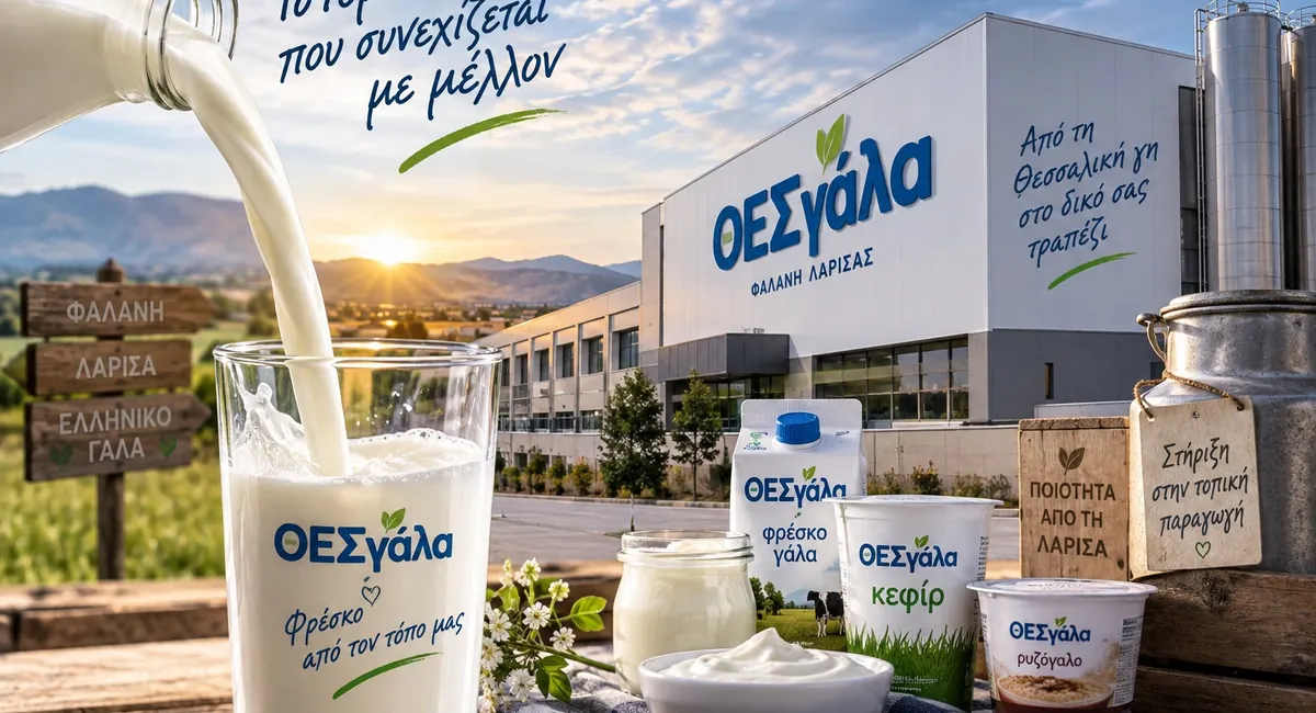 ΘΕΣγάλα: Δυναμική επιστροφή από τη Φαλάνη – Άλμα 237% στις πωλήσεις, επενδύσεις και νέα προϊόντα