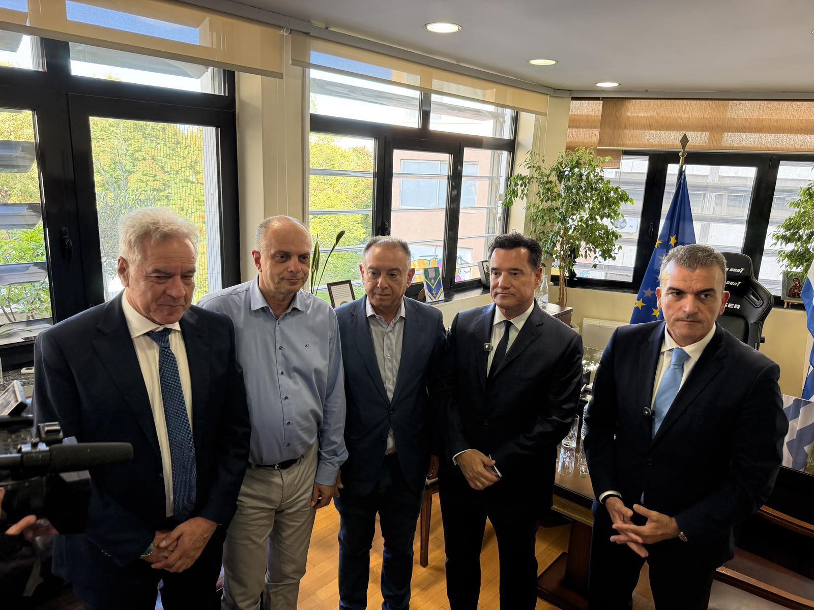 Αναβάθμιση των υπηρεσιών υγείας και έργα για τους πολίτες επί τάπητος στη συνάντηση Μαμάκου-Γεωργιάδη